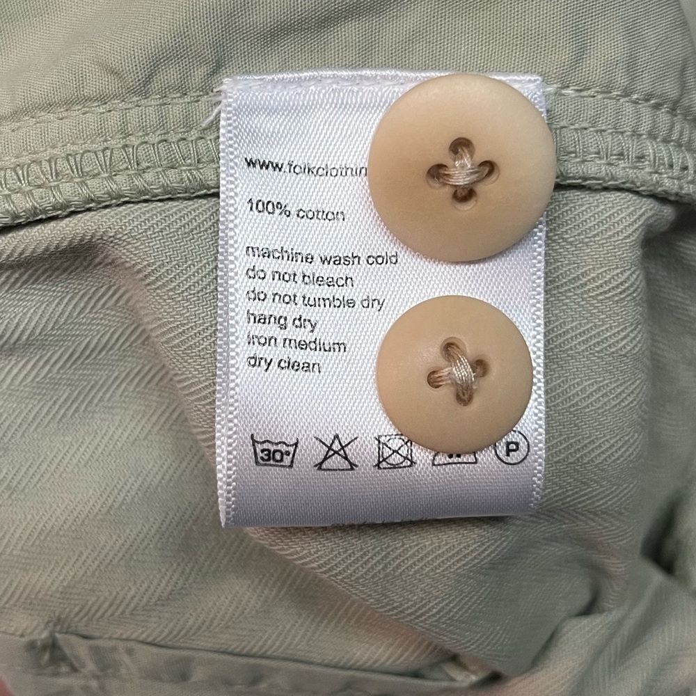Folk Tan Chinos Relaxed Fit Elastic Cuffs - Picture 5 of 7